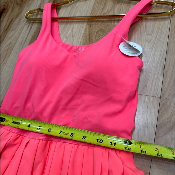 AERIE - NWT - OFFLINE Vibrant Pink Sleeveless Dress - Medium - T5 - Picture 8 of 10